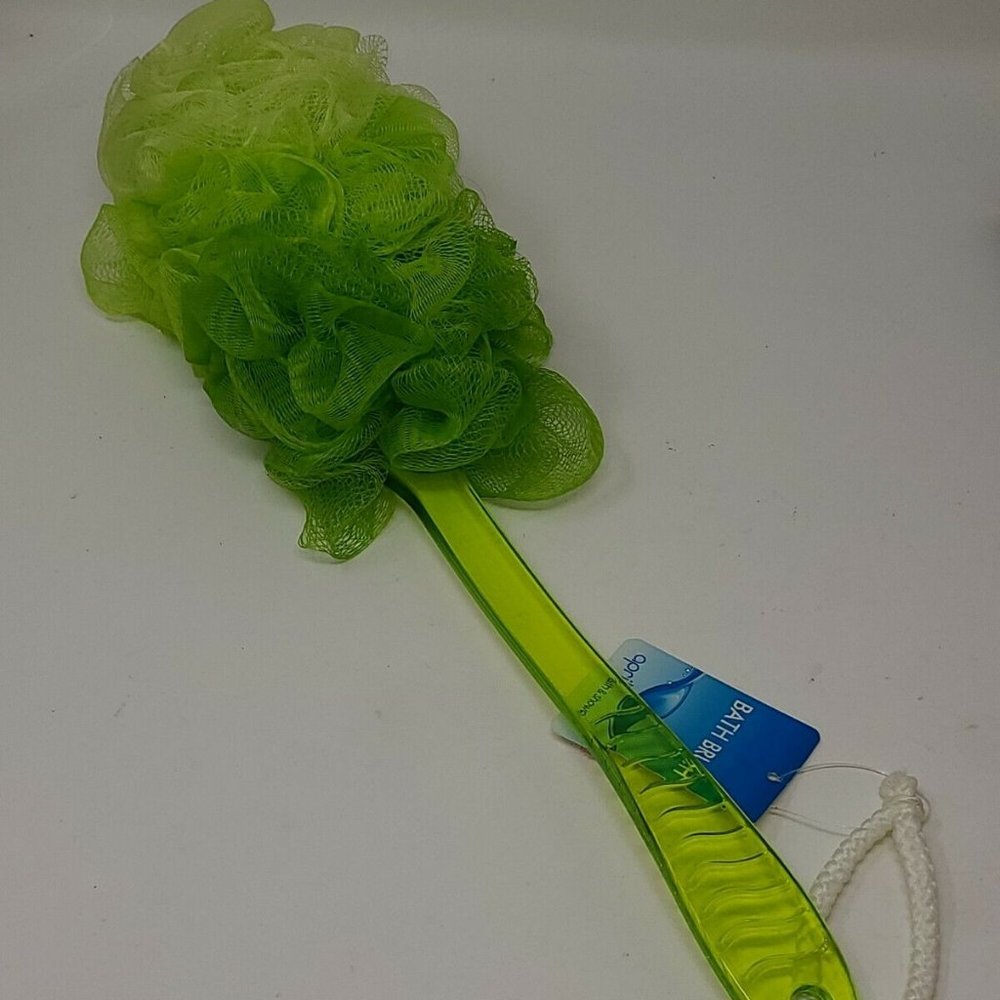 APRIL Bath & Shower Pouf Sponge Brush Green